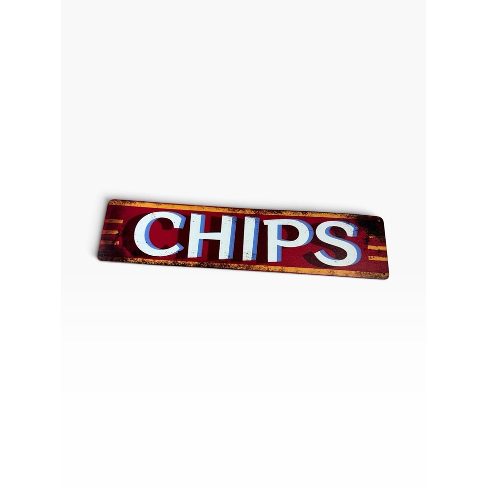 New Novelty Collectible Metal Sign CHIPS